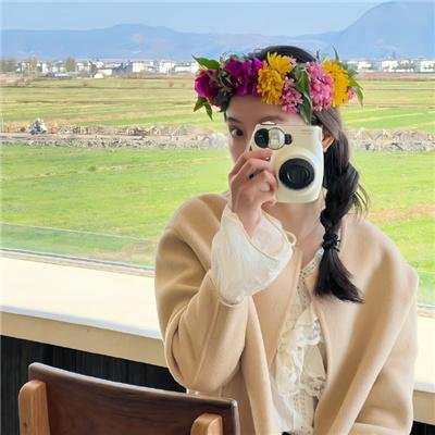 湖边散步